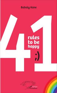 Picture of 41 rules to be happy