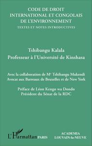 Picture of Code de droit international et congolais de l'environnement