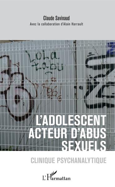 Image de L'adolescent acteur d'abus sexuels