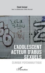 Image de L'adolescent acteur d'abus sexuels