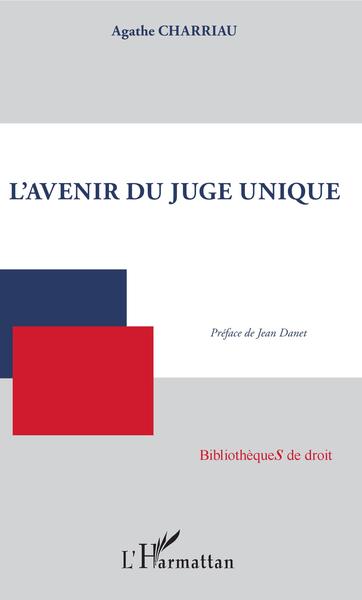 Picture of L'avenir du juge unique