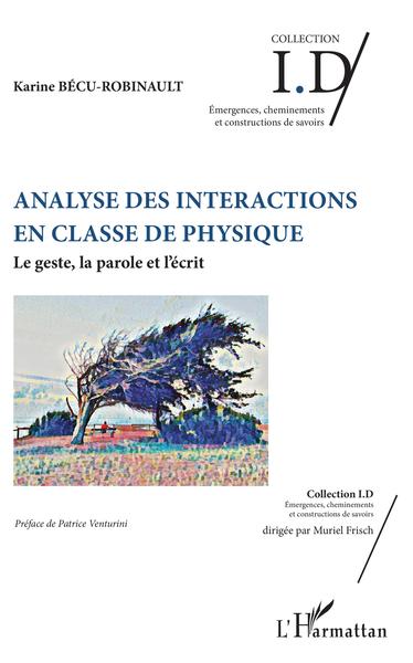 Image de Analyse des interactions en classe de physique