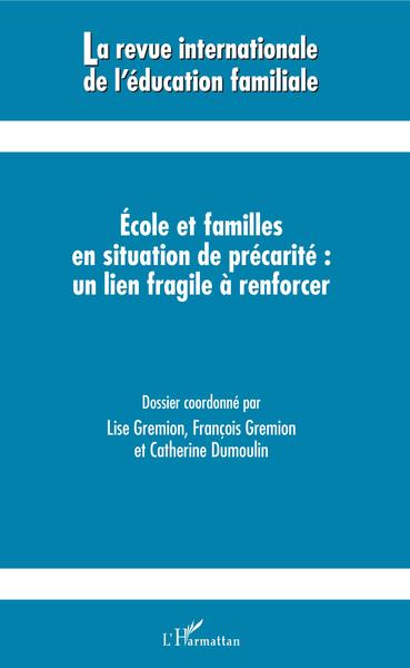 Image de Ecole et familles en situation de précarité : un lien fragile à renforcer