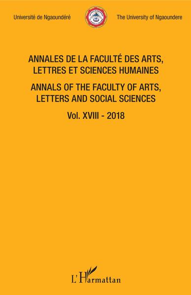 Picture of Annales de la faculté des arts, lettres et sciences humaines Vol XVIII - 2018