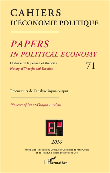 Image de Cahiers d'économie politique