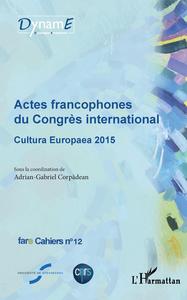 Picture of Actes francophones du Congrès international
