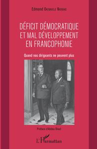 Picture of Déficit démocratique et mal- développement en francophonie