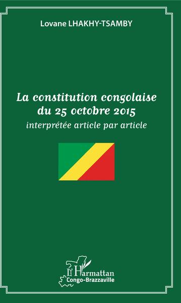 Picture of La constitution congolaise du 25 octobre 2015
