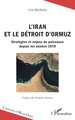 Image de L'Iran et le détroit d'Ormuz