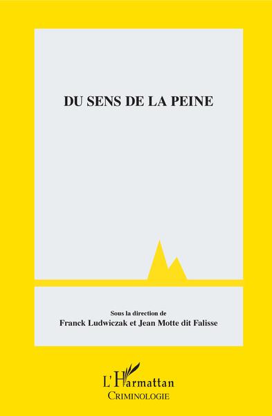 Picture of Du sens de la peine