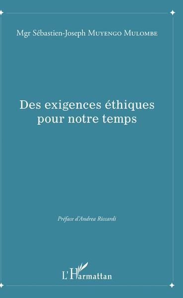 Picture of Des exigences éthiques pour notre temps