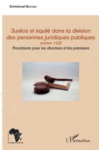 Picture of Justice et équité dans la division des personnes juridiques publiques