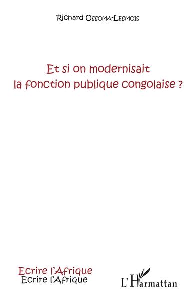 Picture of Et si on modernisait la fonction publique congolaise ?