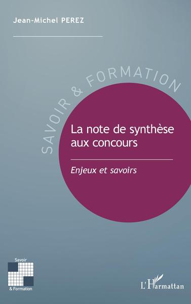 Image de La note de synthèse aux concours