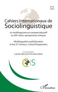 Picture of Cahiers internationaux de Sociolinguistinque n°16
