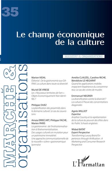 Image de Le champ économique de la culture