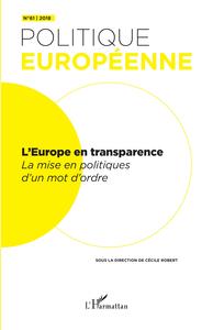 Picture of L'Europe en transparence
