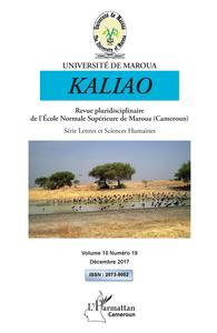 Picture of Kaliao 10 revue pluridisciplinaire de l'Ecole Normale Supérieure de Maroua (Cameroun)