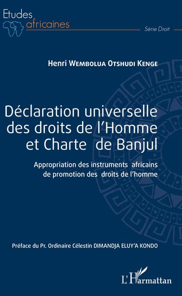 Picture of Déclaration universelle des droits de l'Homme et Charte de Banjul