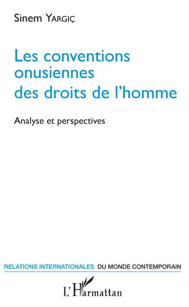 Picture of Les conventions onusiennes des droits de l'homme