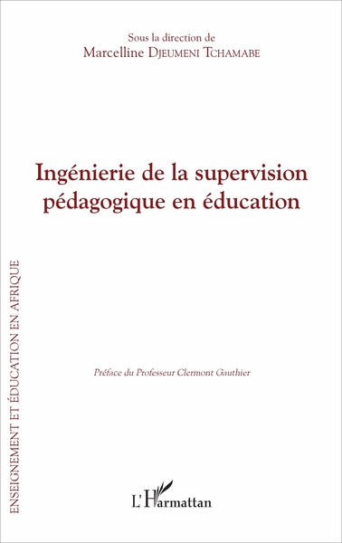 Image de Ingénierie de la supervision pédagogique en éducation