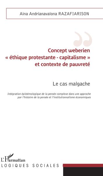Image de Concept weberien "éthique protestante - capitalisme" et contexte de pauvreté