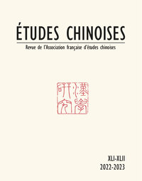Picture of Études chinoises, XLI-XLII