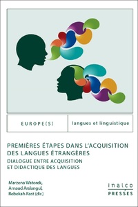 Picture of Premières étapes dans l'acquisition des langues étrangères