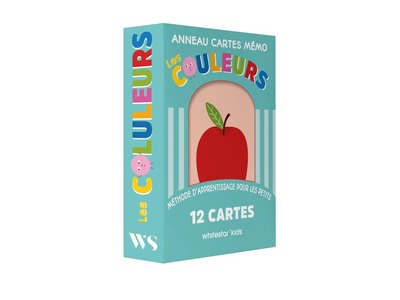 Image de Les couleurs - Anneau cartes mémo