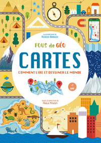 Image de Cahier Cartes Comment lire et dessiner le monde - Fous de geo