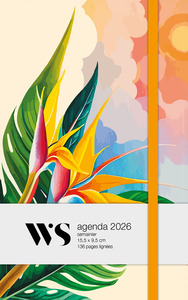 Image de Agenda 2026 - Fleurs tropicales