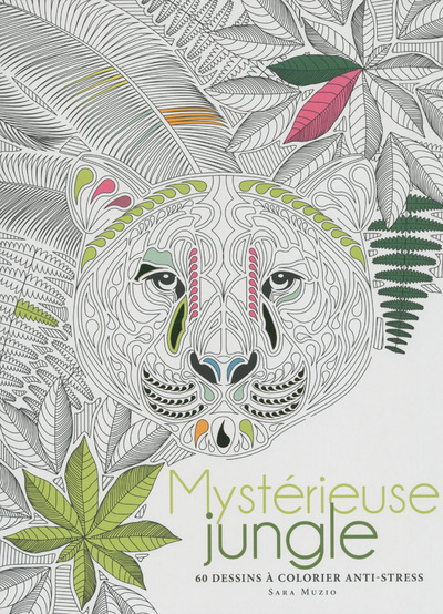 Picture of Mystérieuse jungle - 60 dessins à colorier anti-stress