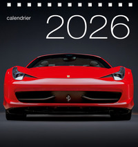 Image de Calendrier de table 2026 - Voitures de rêve