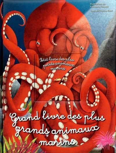 Picture of Grand livre des plus grands animaux marins/Petit livre des plus petits animaux marins