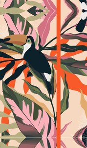 Picture of Agenda 2024 Plantes exotiques et toucan