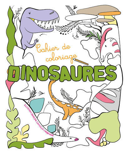 Picture of Cahier de coloriage - Dinosaures