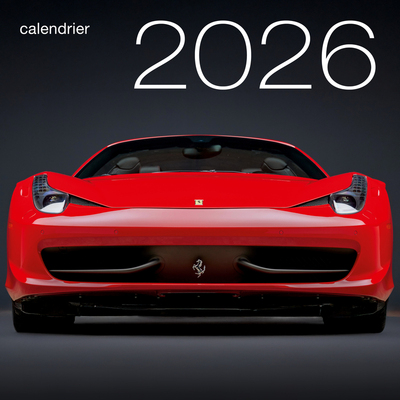 Image de Calendrier mural 2026 - Voitures de rêve