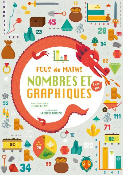 Picture of Cahier nombres et graphiques - Fous de maths