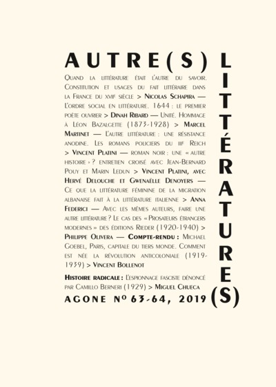 Picture of Agone 63-64