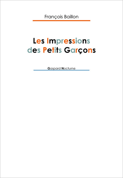 Image de Les Impressions des Petits Garçons