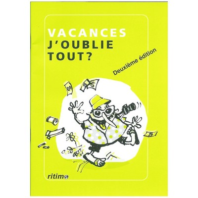 Image de VACANCES,  J'OUBLIE TOUT ? (2ème édition)