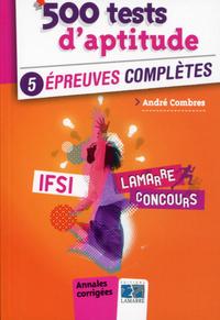 Image de 500 tests d'aptitude: 5 épreuves complètes