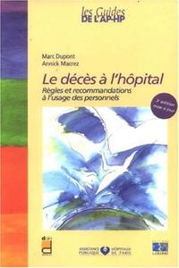 Picture of LE DECES A L HOPITAL 2E EDITION