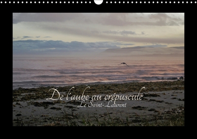 Image de De l'aube au crépuscule  le fleuve Saint-Laurent (Calendrier mural Calendrier perpétuel DIN A3 horizontal)