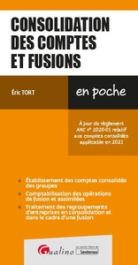 Picture of Consolidation des comptes et fusions