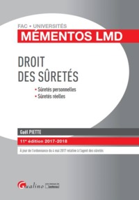 Picture of DROIT DES SURETES 11EME EDITION