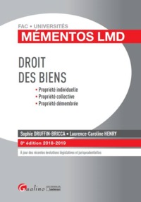 Picture of DROIT DES BIENS - 8EME EDITION