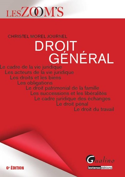 Image de DROIT GÉNÉRAL - 6ÈME ÉDITION