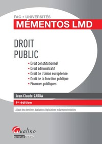 Picture of MÉMENTOS LMD - DROIT PUBLIC