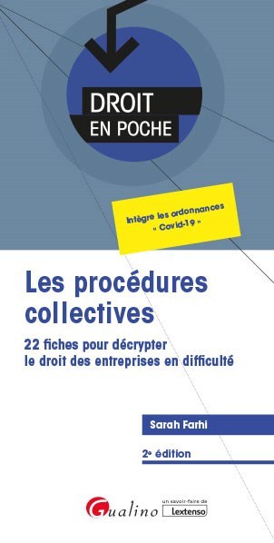 Picture of Les procédures collectives